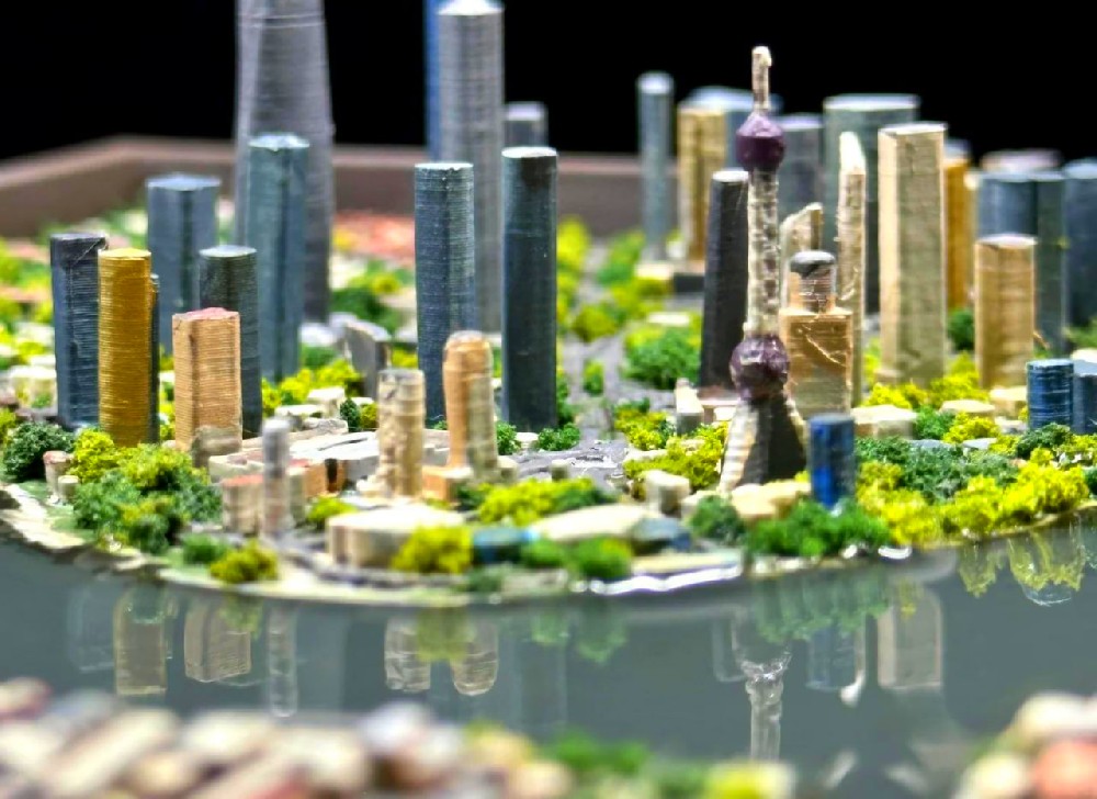 长沙城市住宅综合体建筑沙盘模型制作案例