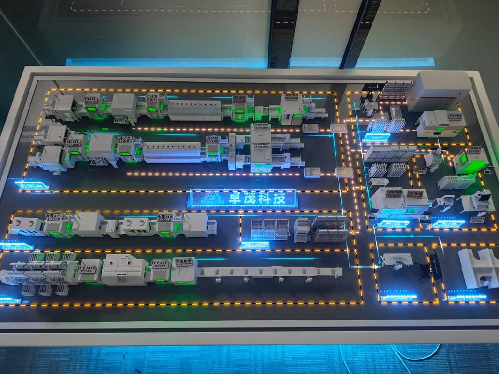 九江工业园区工程沙盘模型制作案例